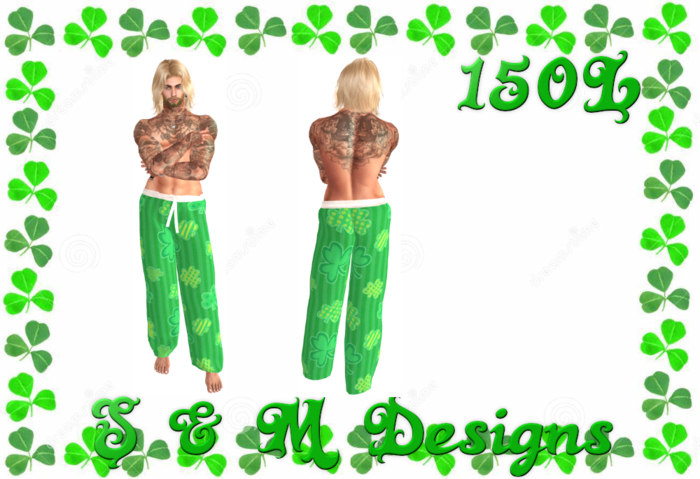 S & M Designs Men's Whiskey Lullaby - Shamrocks