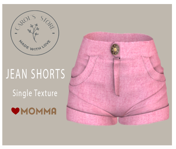Short Jeans Pink