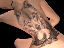 * Tattoo * Wolf Style 1 BOM UNISEX