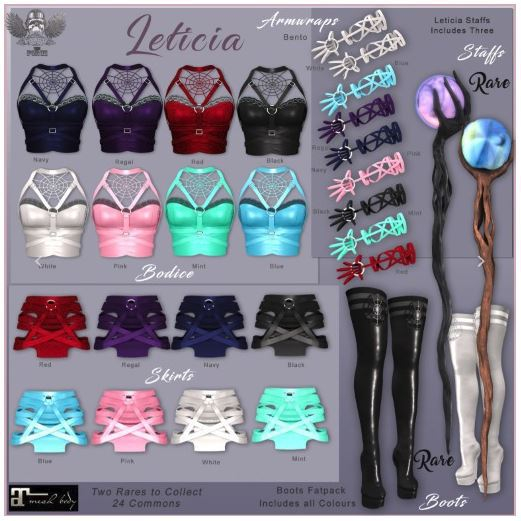 [The Forge] Leticia Skirt, Navy