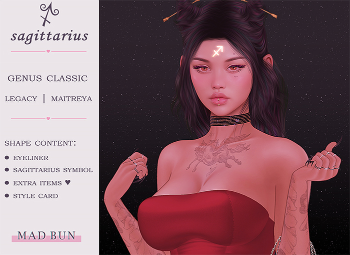 ♐ Sagittarius │ genus classic shape