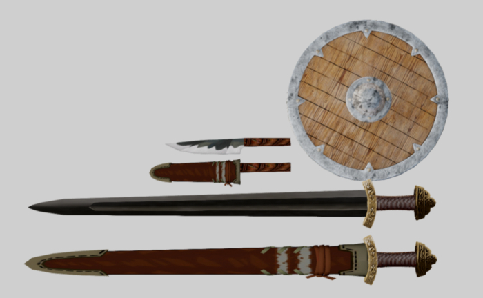 Norse Weapon Set Fullperm
