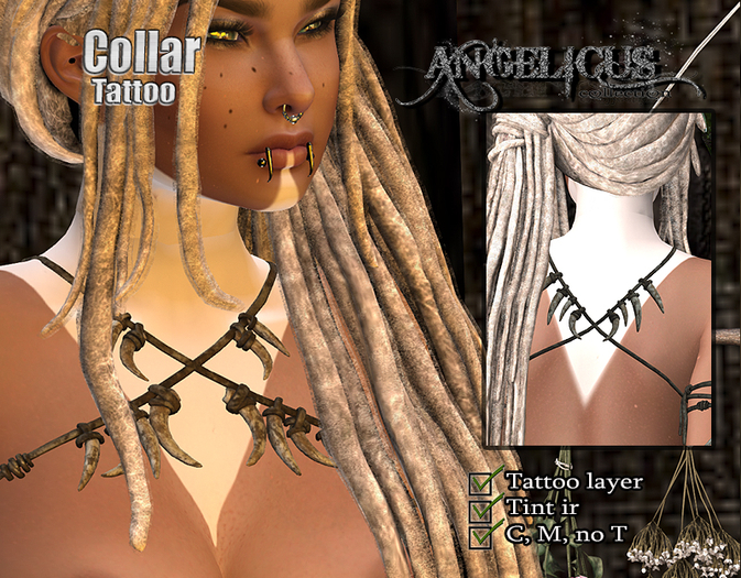 ::ANGELUCUS :: Collar tattoo
