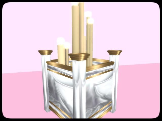 [AE] Wedding Store - Candle Planter Silver