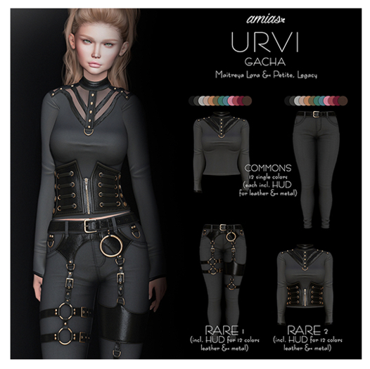 amias - URVI pants cognac - Legacy - !REZ ME!