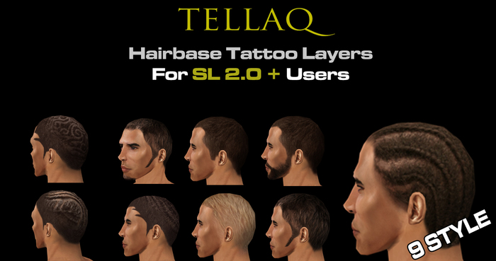 Tellaq Hairbase Tattoo Layers