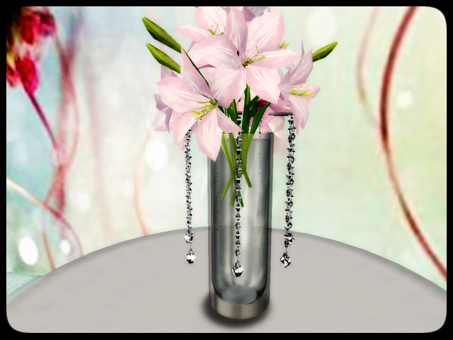 [AE] Wedding Store - Amour Lilies Centerpiece  Pink