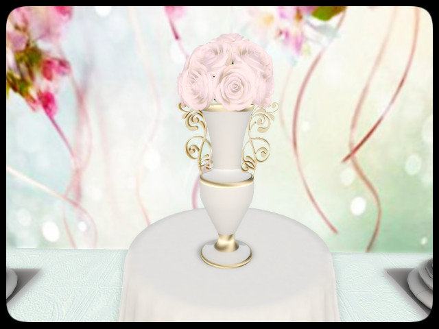 [AE] Wedding Store- Timeless Rose Vase Pink