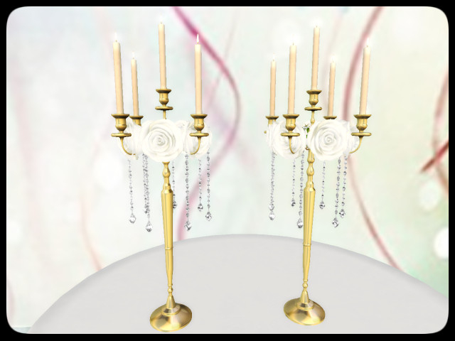 [AE] Wedding Store- Timeless Table Candelabra Gold