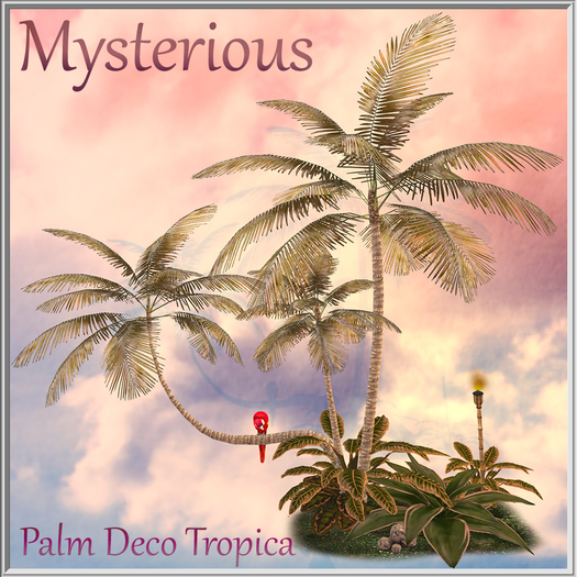 Mysterious~Palm Deco Tropica Hud