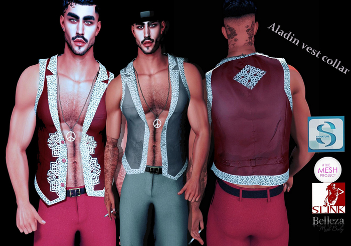 ==FLSTYLE== ALADIN BEIGE VEST