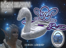 Elven Air Swanboat (purple)
