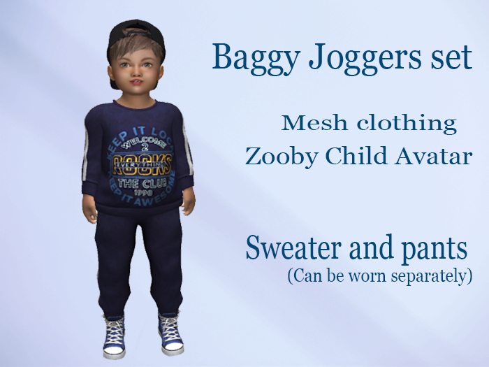 Baggy Joggers set (Zooby)
