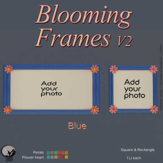 *PC* Blooming Frame V2 Blue