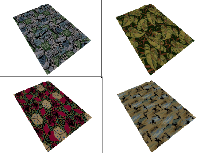 Tapis vintage - retro