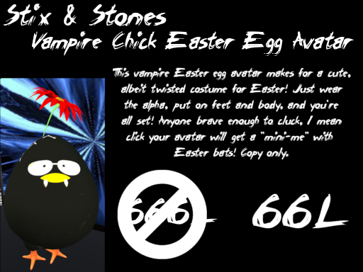 ~S&S~ Easter Egg Vampire Avatar