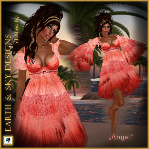 Angel red - Earth & Sky Design