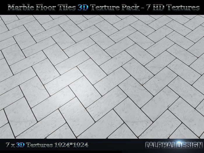 Marble Floor Tiles II Texture Pack