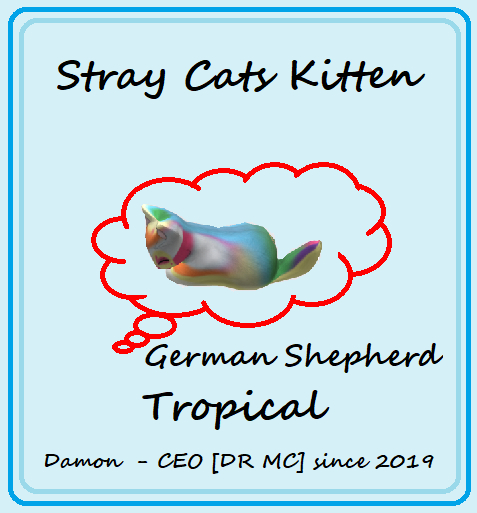 Stray Cats Kitten - FaGShep Tropi 6T (M)