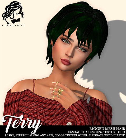 !!Firelight!! Terry Unisex Darks
