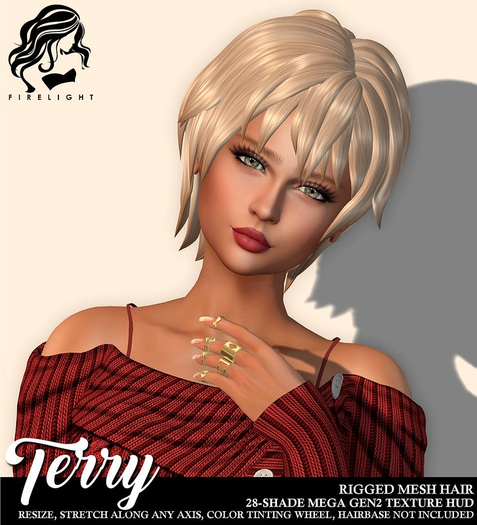!!Firelight!! Terry Unisex Mega