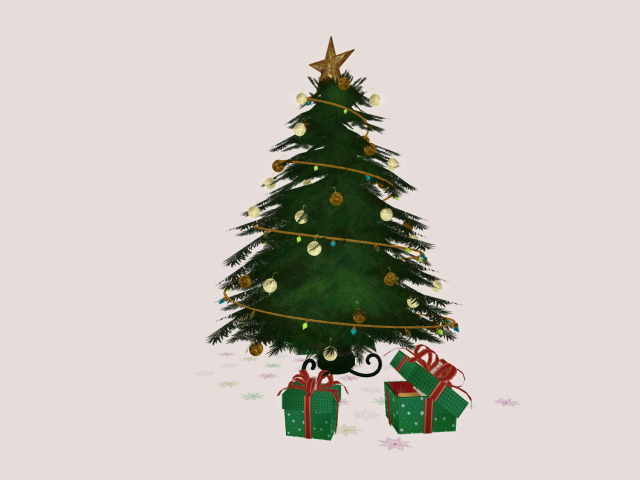 Xmas Tree With gifts