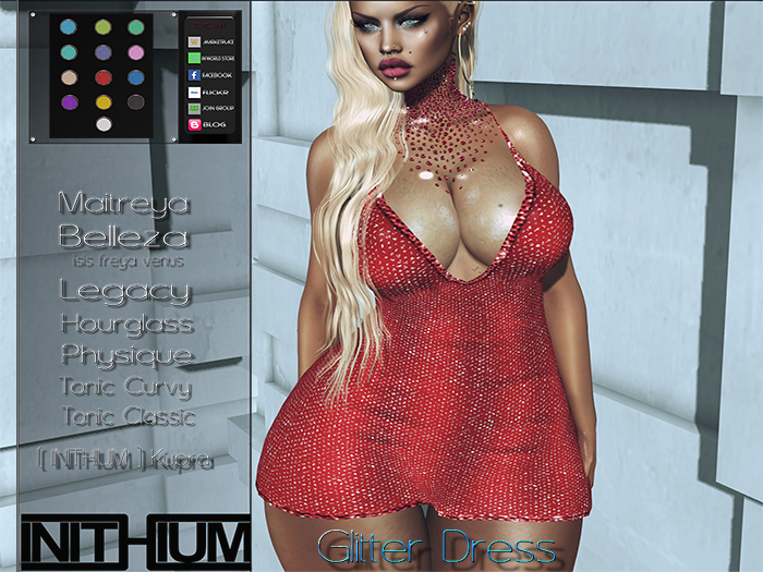 [TOXIC BISH] Glitter Dress @ HUD