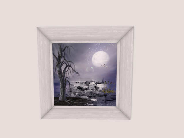 White Frame 10 Textures