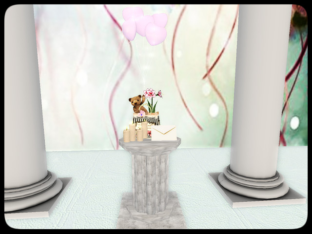 [AE] Wedding Store - Guest Book Table with Balloons