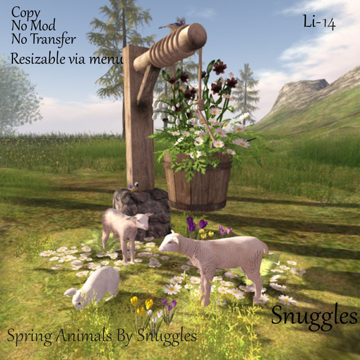 Spring Animals By Snuggles Boxed