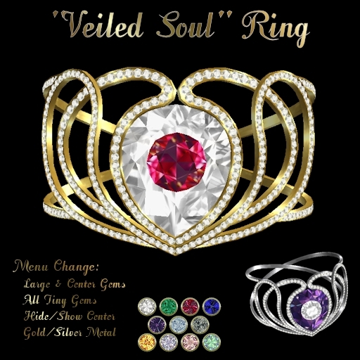 Ashira's "Veiled Soul" - Ring