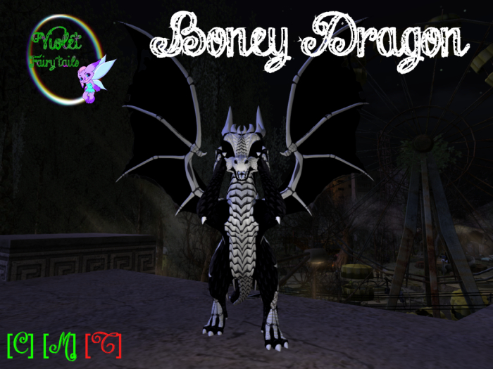Violet Fairytails Unpacking Box Boney Dragon