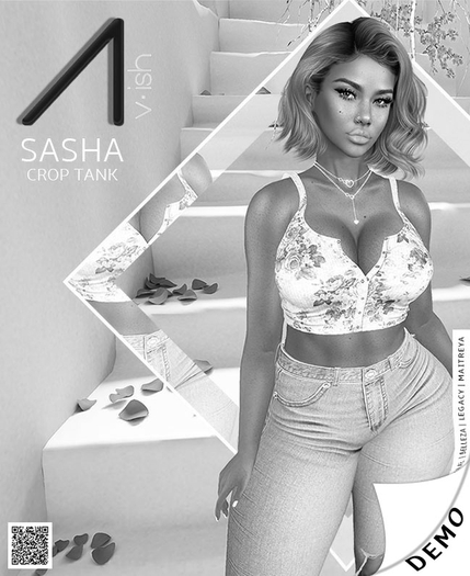 /\- Sasha Crop Tank DEMO 