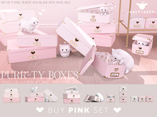 +Half-Deer+ Purr-ty Boxes [Pink Set]