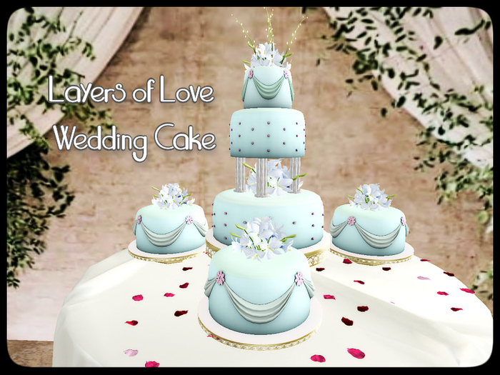 [AE] Wedding Store - Layers of Love Wedding Cake Mint 