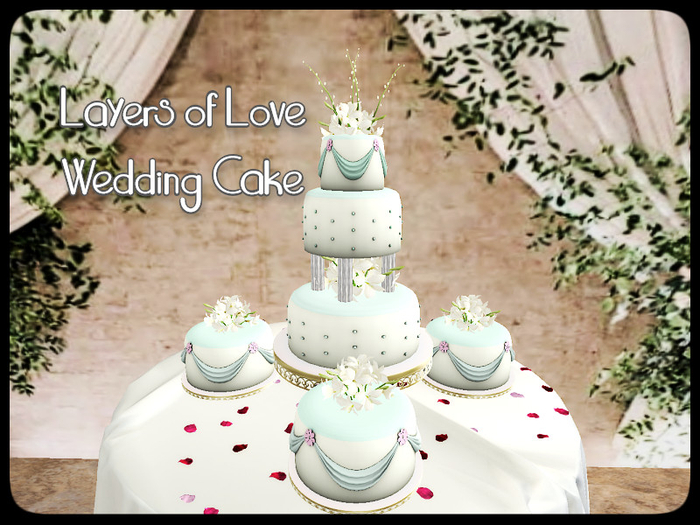 [AE] Wedding Store - Layers of Love Wedding Cake (Y[AE] ellow) 
