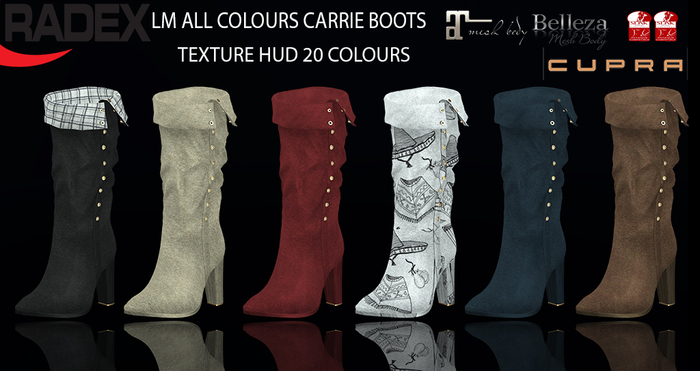 RADEX Mesh Lm All Colours Carrie Boots