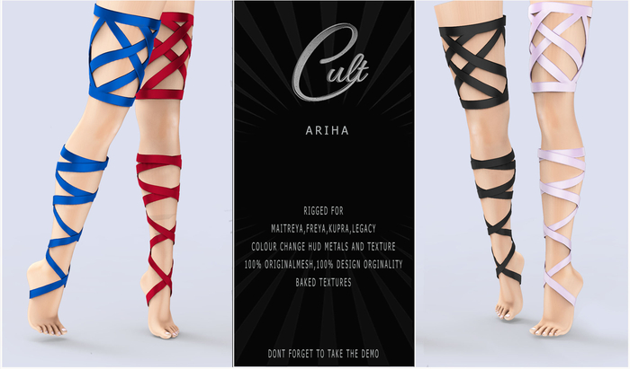 : CULT : Ariah with HUD (Anklets & Leg Jewelry)