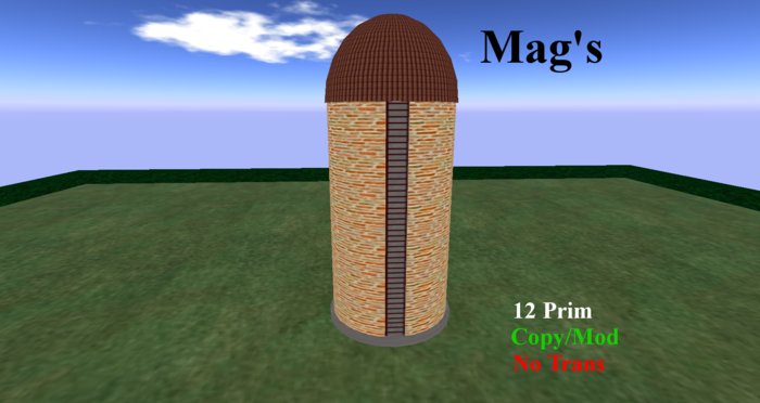 Rustic Brick Silo