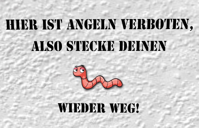 pro:A - Wall decal - Wurm weg