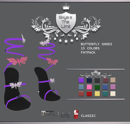 :STLF: BUTTERFLY sandals