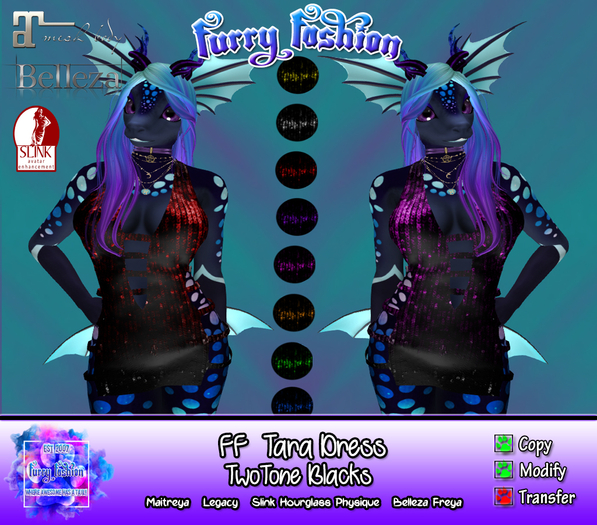 ~FF~ Tara Dress TT Blacks