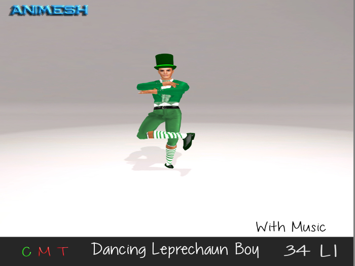 Animesh - Dancing Boy Leprechaun