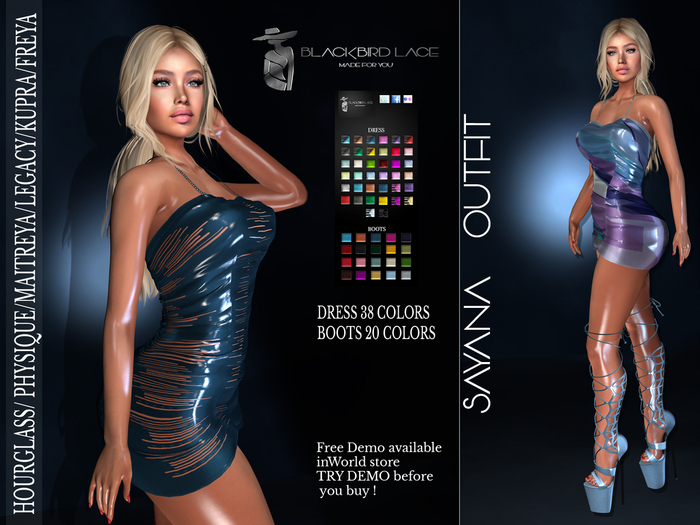 SAYANA Outfit  By Blackbitd Lace