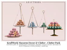 KraftWork Macaron Clutter&Decor . Clutter Pack (Add Me)