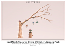 KraftWork Macaron Clutter&Decor . Garden Pack (Add Me)
