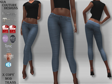"GCD" Leah Denim Capri Pants 3