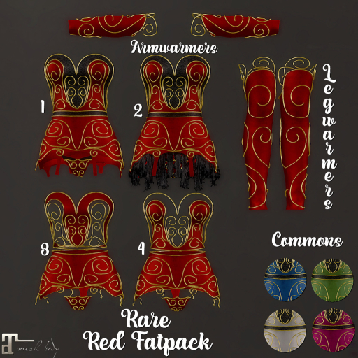 * Festival * Red Fatpack RARE