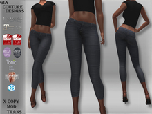 "GCD" Leah Denim Capri Pants 9