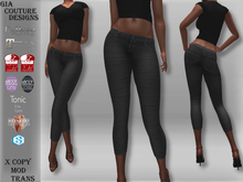 "GCD" Leah Denim Capri Pants 10